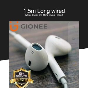 GiONEE Handfree - 100% Original Gionee Pure Imported Handfree , High Quality Deep Bass / Sound - Earphones - Headphones - Handfree - Gaming earphone - Handsfree - earbuds - Headphones - stereo sound handsfree - Sweatproof Crystal-Clear Audio Deep-Bass