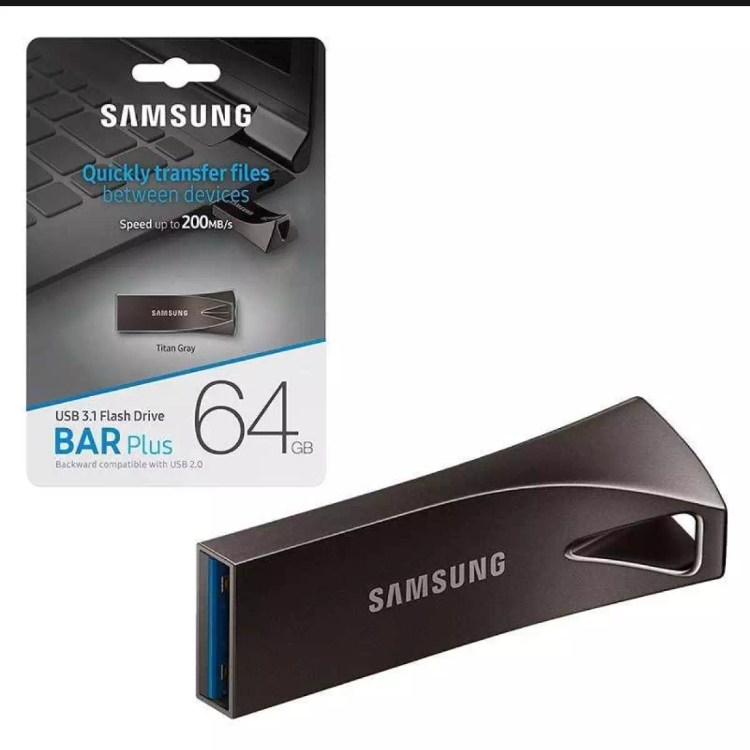 64GB SAMSUNG USB Flash Drive-6 months warranty