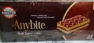 Any bite soft layer mini cake for children 24 pcs / children special snacks