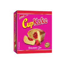 CUP KAKE ( STRAWBERRY ) 12Pec/Box Rs 15