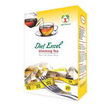 Diet Excel Slimming Tea for weight loss,Herbal and blossom Tea - Box Of 20 Tea Bags For Men and Women