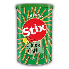 FM FOODS STIX SNAKITOS LEMON & CHILLI 50gm