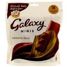Galaxy Minis Smooth Milk 18 Pieces Pouch (225 gram)