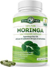 Go Active 100 Moringa Oleifera Leave Extract Pills - 100% Pure and Organic - Best for Weight Loss