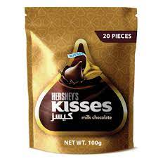 HERSHEY'S Kisses Milk Chocolate - 100g