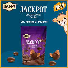 JackPot Chocolate Covered Almond with Milk Chocolate 180g
