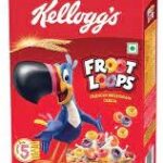 Kellogg'ss Fruit Loops Multigrain Cereal , 375g