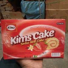 Kims strawberry cake 15 packs Rs 10