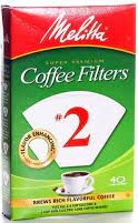 MELITTA COFFEE FILTERS #2 – 40PCS