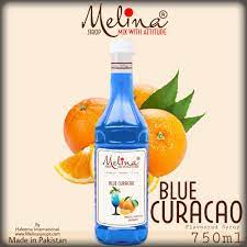 Melina - Blue Curacao Flavored Syrup- 750ml