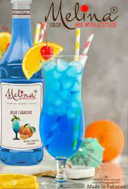 Melina - Blue Hawaiian Flavoured/Flavored Syrup 750ml