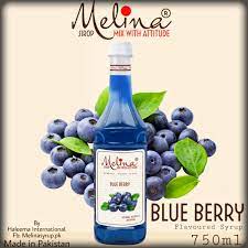 Melina - Blueberry Flavoured/Flavored Syrup 750ml