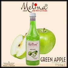 Melina - Green Apple Flavored Syrup- 750ml