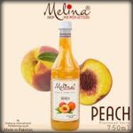 Melina - Peach Flavored/Flavoured Syrup - 750ml/Mocktail Syrup