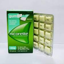 NICORETTE_GUM ORIGINAL 4 MG 15 GUMS-1 STRIP
