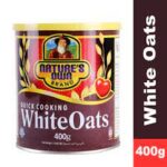 Nature Own White Oats Pouch, Quick Cooking, 100% Natural, Halal - 500gm (Imported)