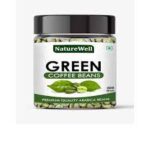 Naturewell Organic Green Coffee Beans for Weight Loss (Unroasted) -300g pack Coffee Beans