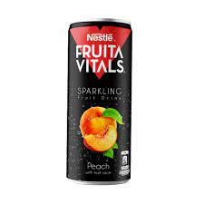 Nestle FRUITA VITALS Sparkling Cans Apple
