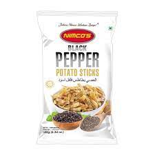 Nimco's Black Pepper Potato Sticks 180g