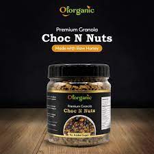 Olorganic Choc N Nuts Granola - 300 Grams