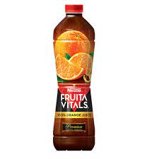 Orange Juice - NESTLE FRUITA VITALS 100% Orange Juice 1000 ml