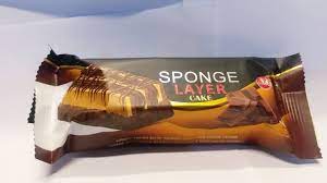 Pack of 24 imported, Lalai spong layer/Chocklet 3 Layer Cake, 1 pack lenght is 15 CM