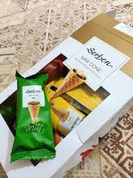 Pack of 32 Sorbon Mni Cone Chocolate / Imported Chocolate / Sorbon Chocolate