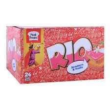 Peek Freans Rio Strawberry Vanilla Snack Pack 24