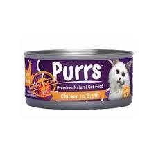 Purrs Cat Jelly Chicken in Broth - 130g