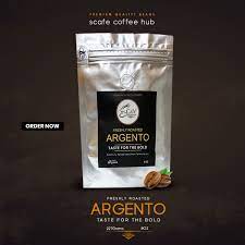 S-Cafe Ground Coffee Beans (ARGENTO) 114 Grams (4 OZ)