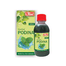 Sharbat Podina useful for ,stomach ailments, stomach aches, gas, intestinal inflammation
