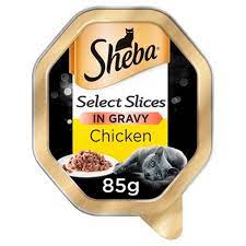 Sheba Cat Food Chicken Garvy Chicken Terrina - 85Gm - Cat Food