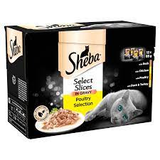Sheba Chicken Select Slices In Gravy Cat Food 85gm