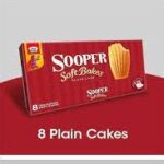 Sooper Cake Pack of 8 Pieces Box