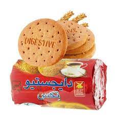 Tex Digestive Wheat Biscuits Imported Box of 8 Packs 180 grams Each