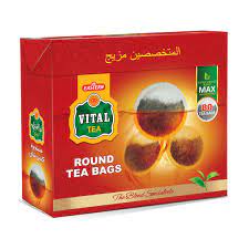 Vital Round Tea Bag 80Pcs