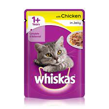 Whiskas 1+ Year Mixed Menu Selection Jelly Pouch 85gm - Cat Food