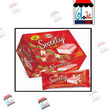 sweety cake soft strawberry cake 30 pcs