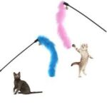 Cat plastic Playing Ball with bell