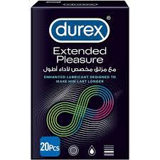 Durex Pack of 4 - Durex Extended Pleasure 12's + 2 x Play Tingle Lube Gel 50ml + Extra Safe 3's