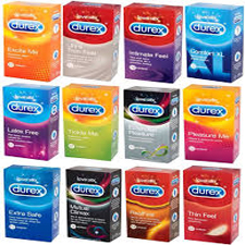 Durex Pack of 4 - Durex Flavours 12's