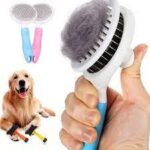 GR Pet Hair Removal Brush Self-cleaning Brushes Cleaning Tools Perfect For Grooming Long Short Haired Dogs Cats