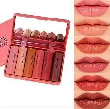Hengfang 6pcs Mini Velvet Lipstick Waterproof (Multi Edition) H-138