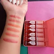 Hengfang Lip Tint Pack Of 6