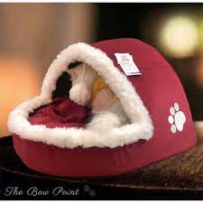 VERANDA PET HOUSE - MAROON