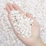 White Small Size Gravel Stones for Decorations Of Garden Yard, Plants And Fish Pots Aquarium