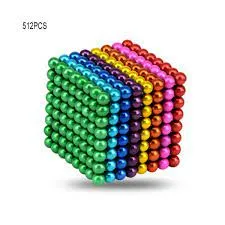 512pcs Magnetic Balls 1000 Colorful Magnetic Buck Balls Decompression Beads