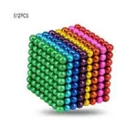 512pcs Magnetic Balls 1000 Colorful Magnetic Buck Balls Decompression Beads