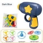 Childrenworld Spinning Top Toy Easy to disassemble Gyro Toys Flying Saucer Launcher