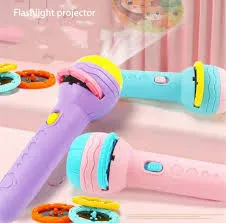 Hot Selling Projector Flashlight for Kids Early Childhood Educational Toy Birthday Gift Projector Torch for kids Multicolor